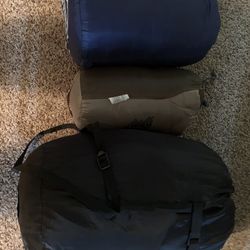 3x Low Temperature, Sleeping Bags