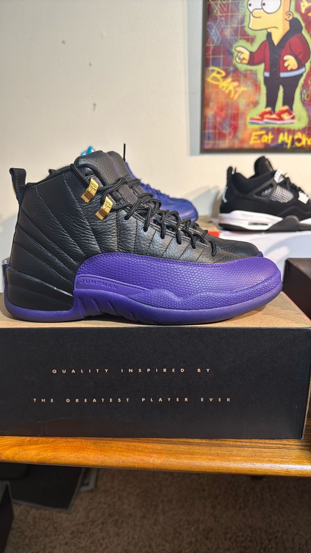 Jordan 12 Filled Purple