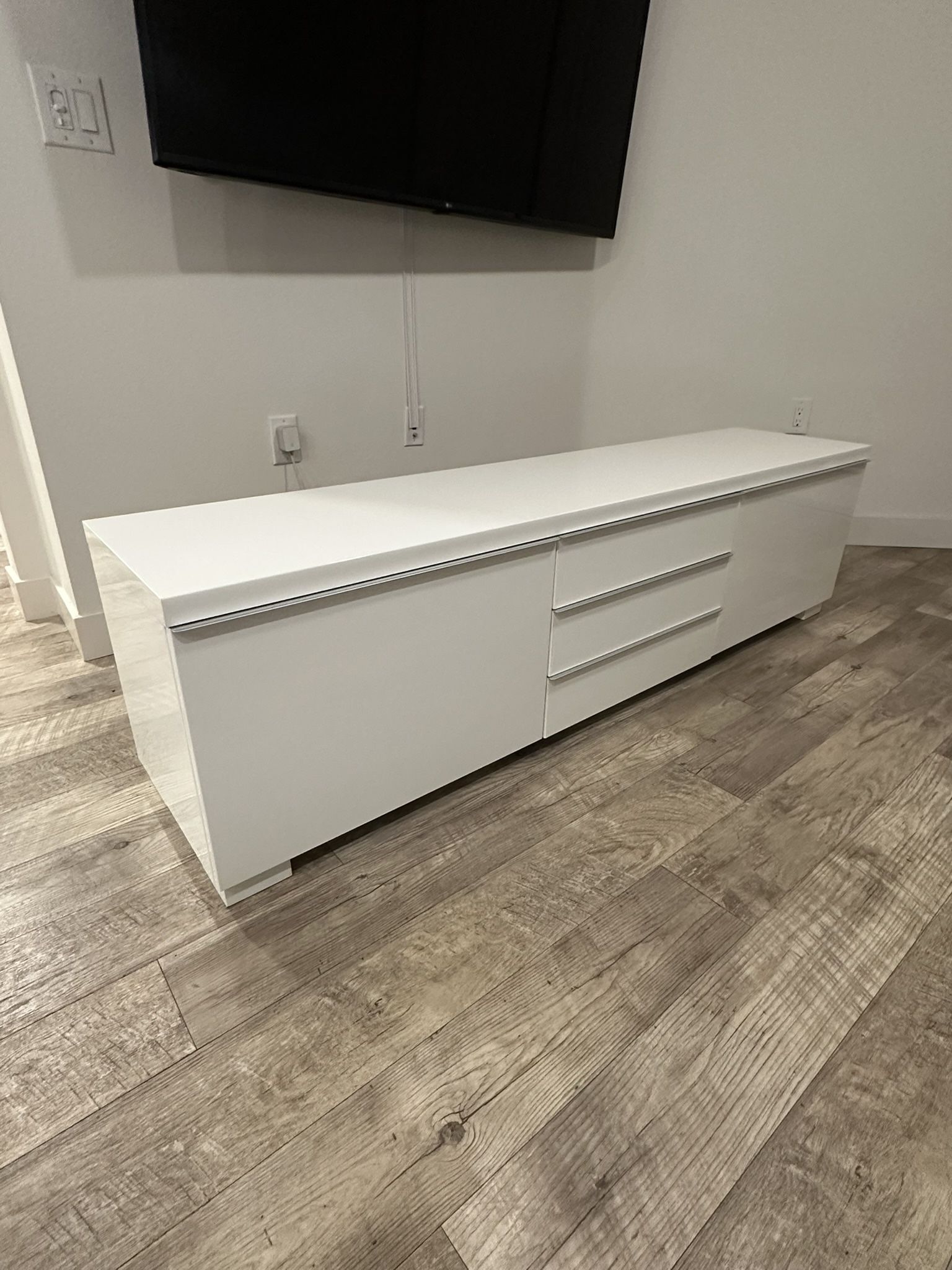 IKEA BESTA BURS TV STAND. - PROFESSIONALLY ASSEMBLED.