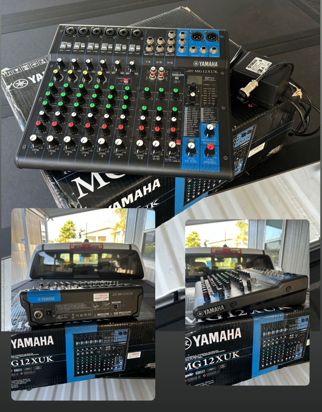 Yamaha 12 Channel Mixer 