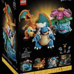 LEGO Pokemon Venusaur Charizard Blastoise