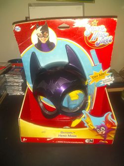 Brand New...DC Super Hero Girls Batgirl Hero Mask... Box is a little Rough...