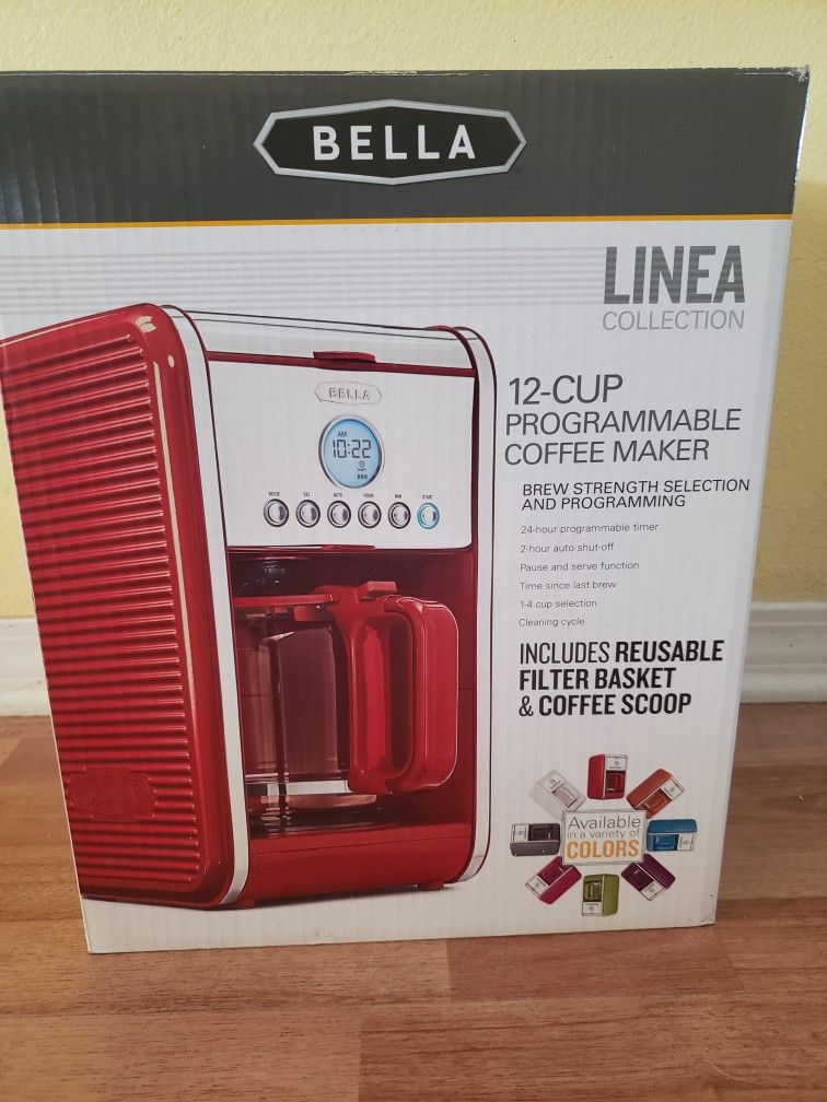 Bella Linea Collection 12-Cup Programable Coffee maker