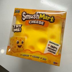 Smush Mart Viral Jumbo Original Squishy Cheese Crazy Fun RMS