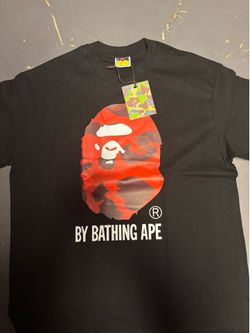 Bathing ape red camo