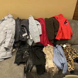 Brand new womens jackets-size s/m. $30 each or all 12 for $100. Higley and ray. 