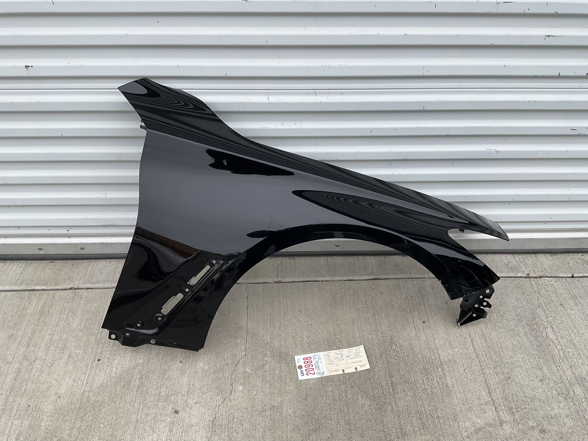 2017 2022 INFINITI Q60 SPORT RIGHT FENDER OEM