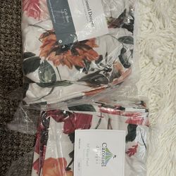 Crib Sheet & Curtains 