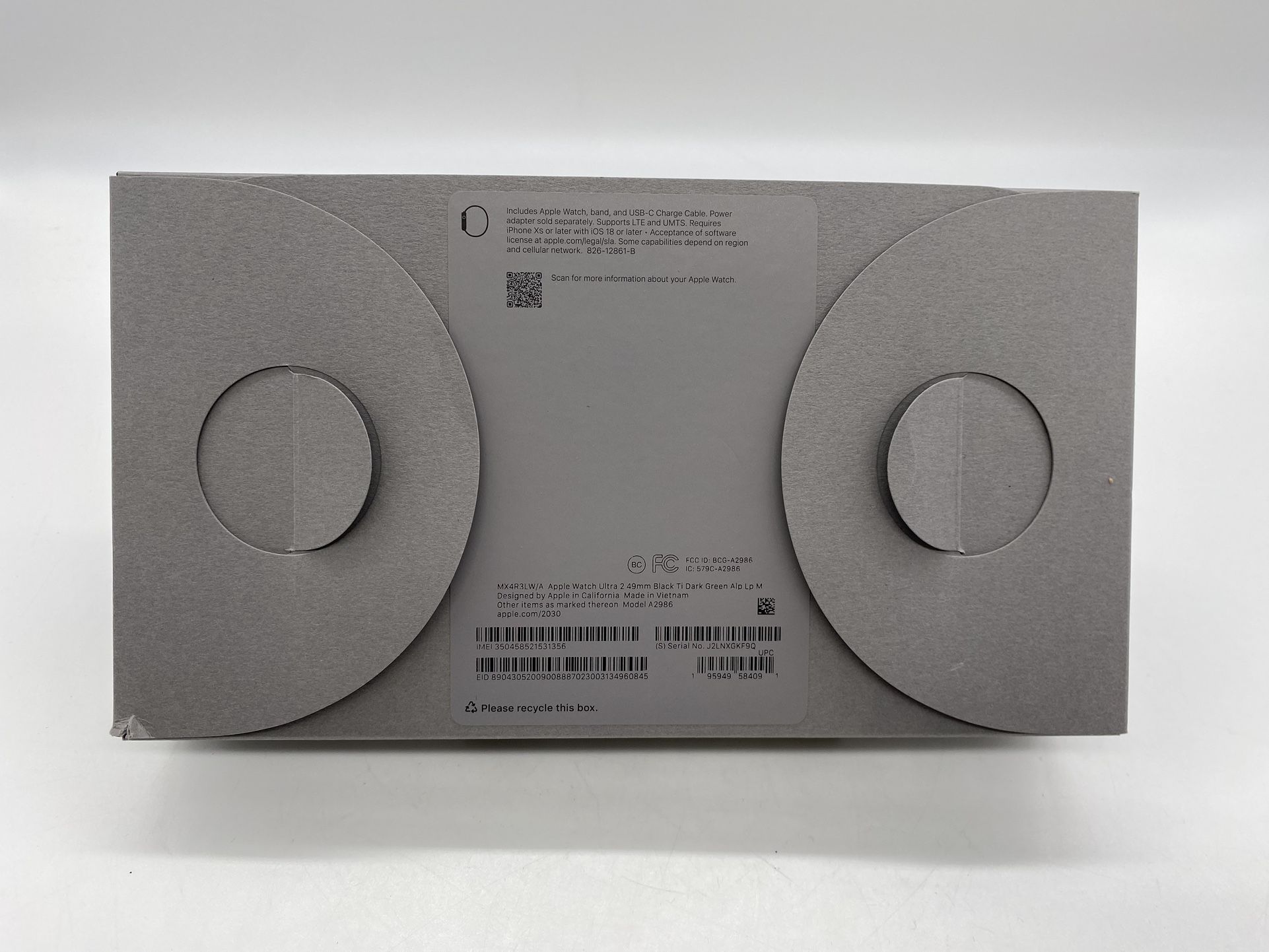 New Sealed Unlocked Apple Watch Ultra 2 49MM A2986 Alpine Loop