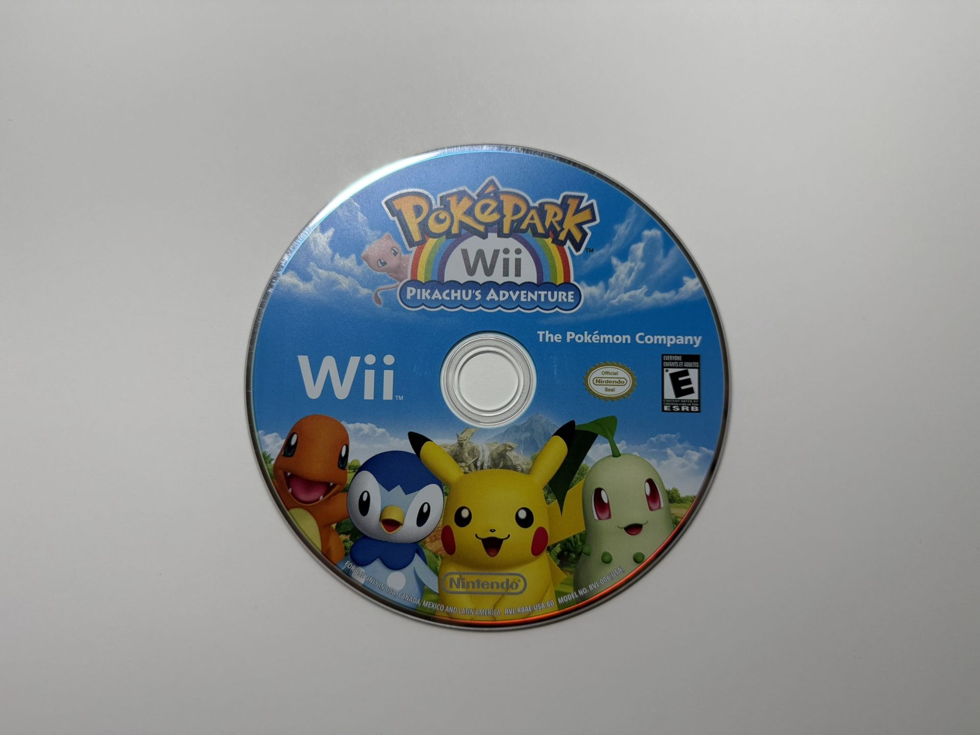 PokePark Wii: Pikachu’s Adventure - Nintendo Wii (Disc-Only, Tested)