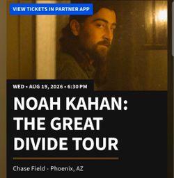 Noah Kahan - Wed Aug 19