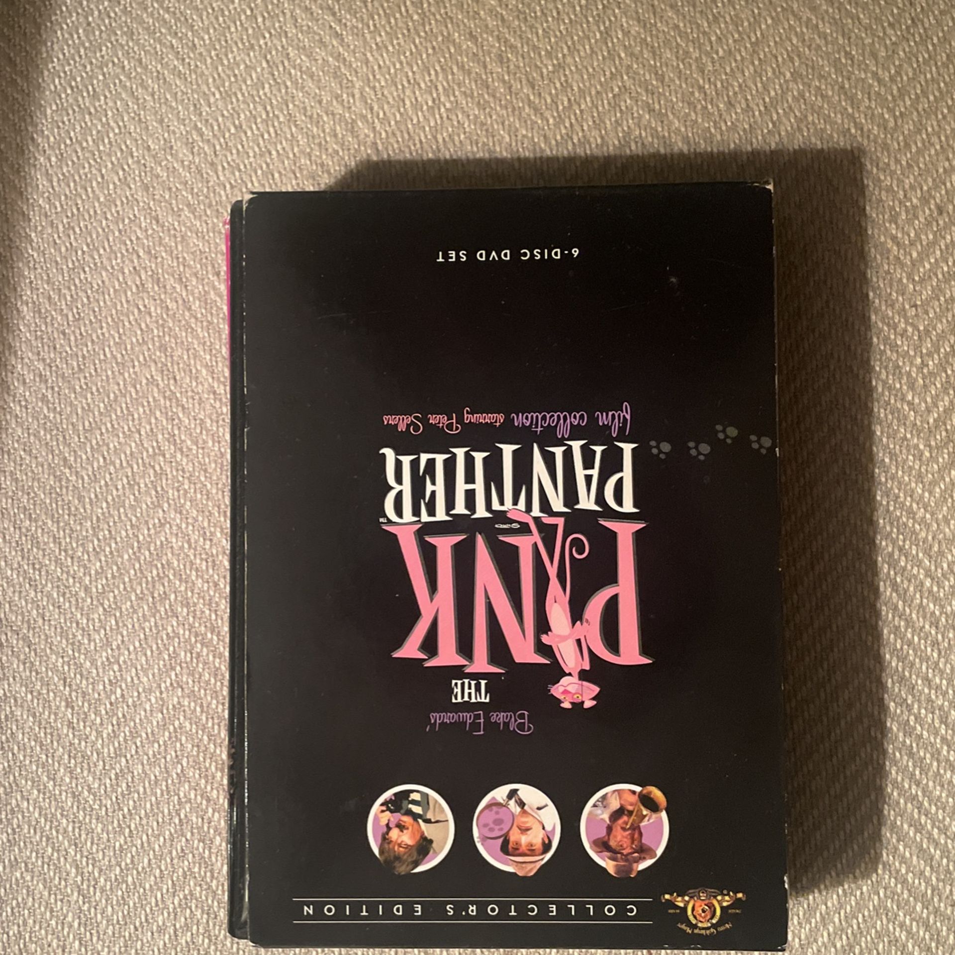 pink panther 6 dvd disk set