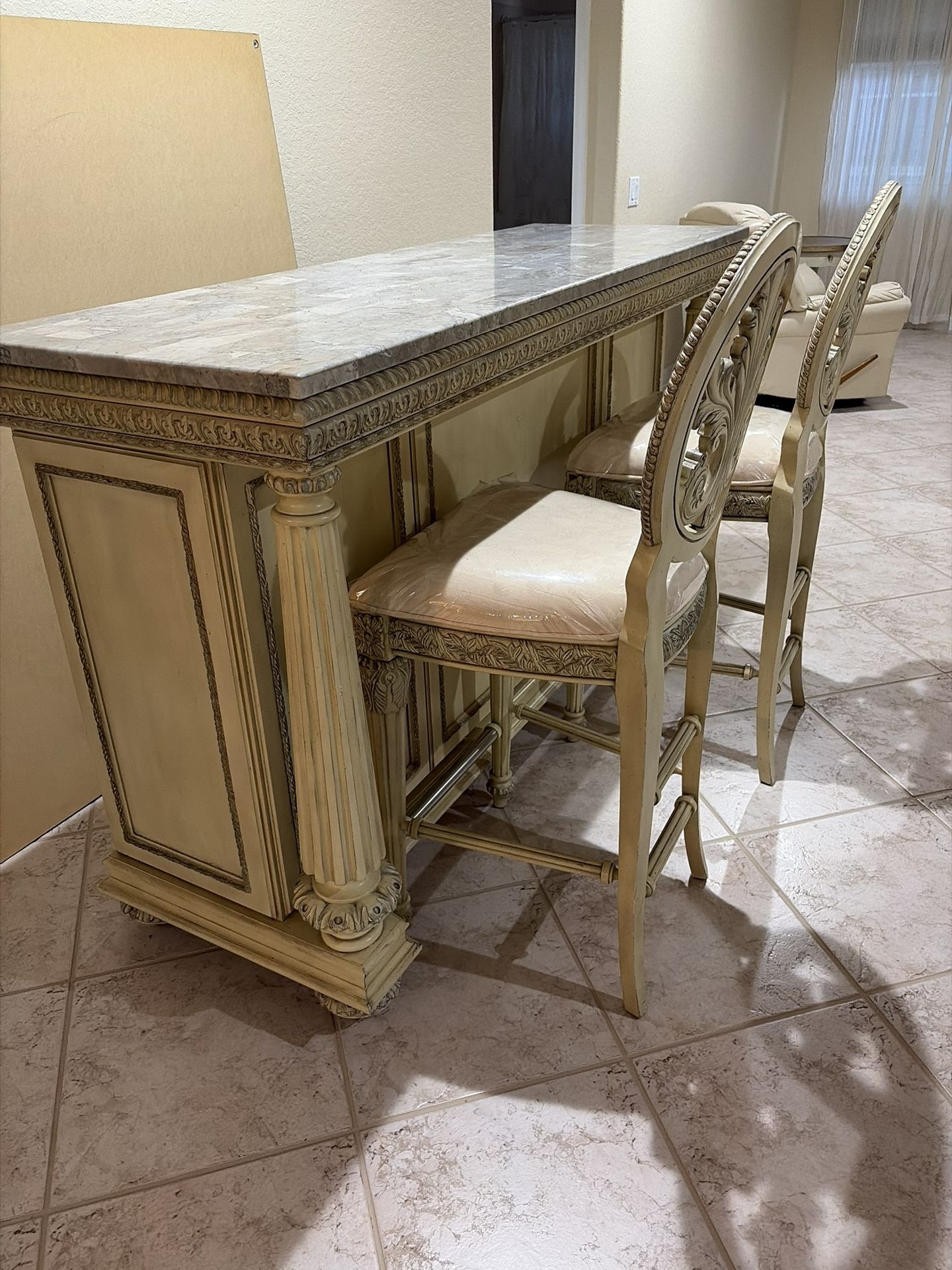 Bar And Two Chairs