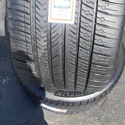 305/35R20 MICHELIN PILOT TIRES QTY2 PAIR USED LIKE NEW WITH INSTAULLATION AND BALANCE 