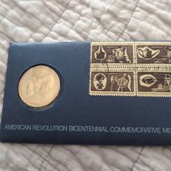 1972 George Washington American Revolution Bicentennial Bronze Medal.