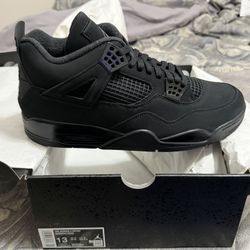 Jordan 4 Black Cat Size 13