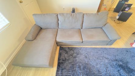 L shape Couch Gray