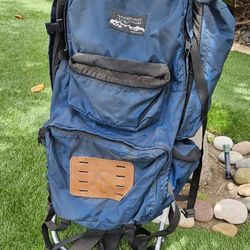 Jansport backpacking backpack - external frame