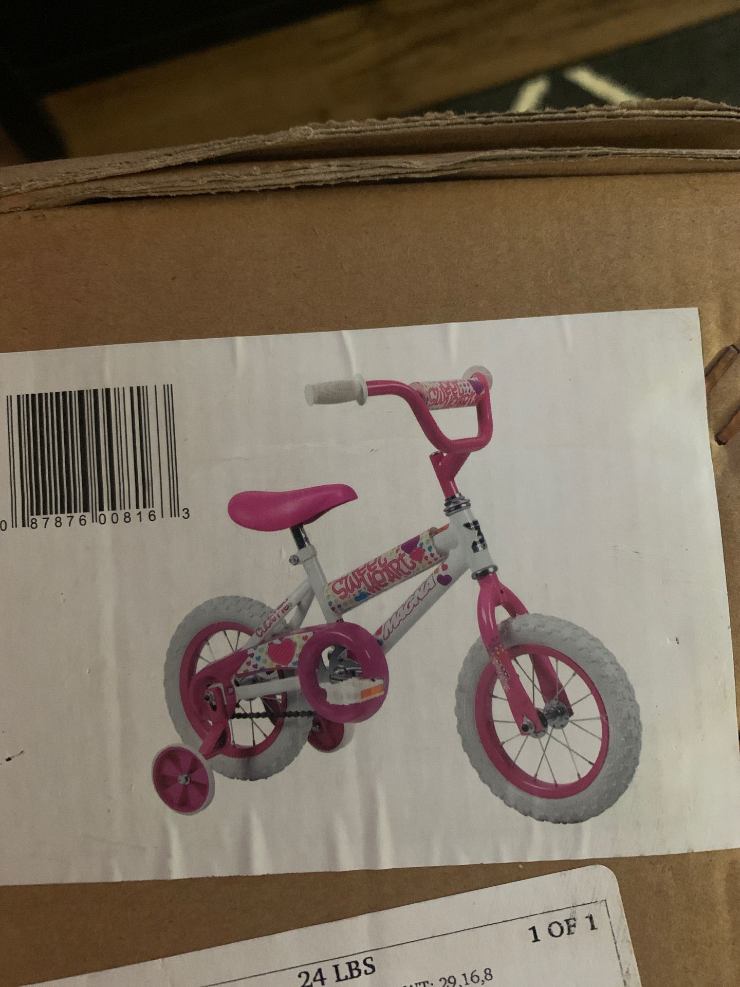 12” Girls Sweet Heart/ Magna Bike