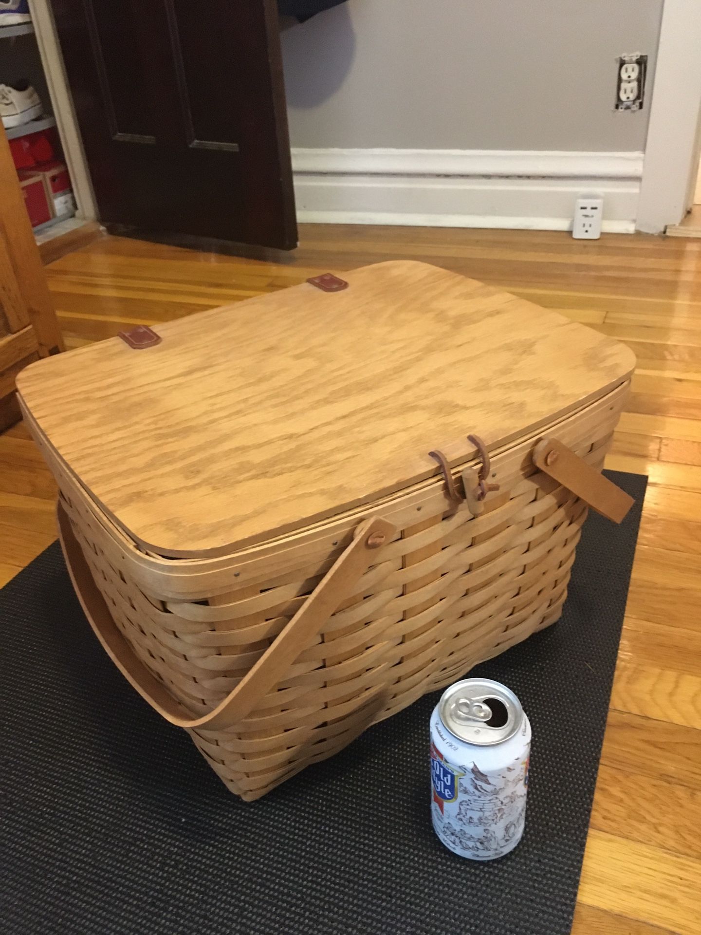 Longaberger Handwoven Picnic Basket