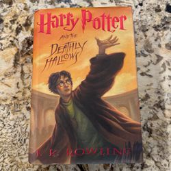 RARE USA First Print First Edition Harry Potter and the Deathly Hallows