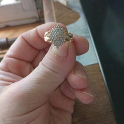 14 Kt Diamond Ring 2carets