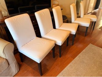 5 IKEA Bergmund Dining Chairs