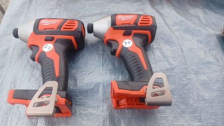 M18 18V Lithium-Ion Cordless 1/4 in. Hex Impact Driver (Tool-Only)
$70 each