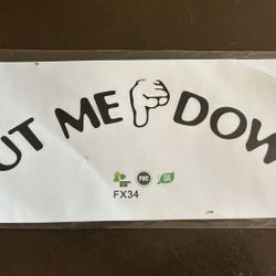 Plastic Storage Bowl, Clip Board, Sticker for Toilet seat & Open/Close Sign, 