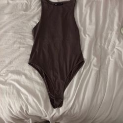 ZARA brown bodysuit 