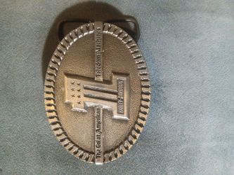 BELT BUCKLE HARLEY DAVIDSON SOLID NICE PIECE MAKE OFFER 