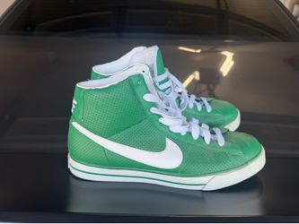 Nike Boston Green high top Retro Blazers