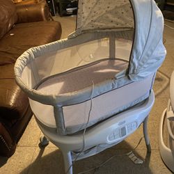 Rocking Bassinet And Swing 