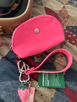 Starbucks Strawberry keychain