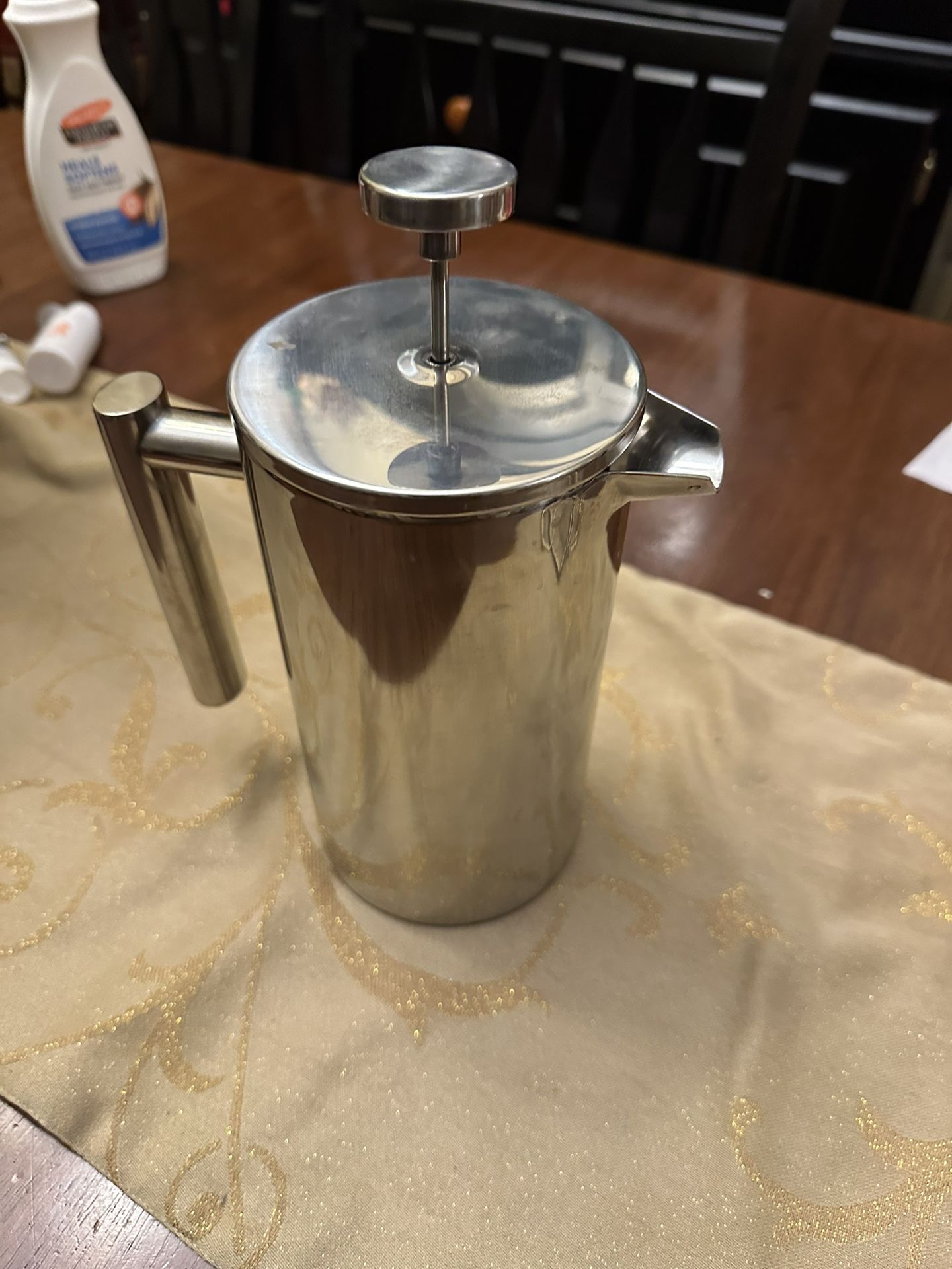 Stainless Steel French Press - Double Insulated Coffee Maker