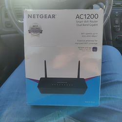 Netgear AC 1200 Smart Wifi Router Dual Band