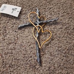 Cross And Hearts Decor