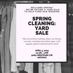 Yard Sale!