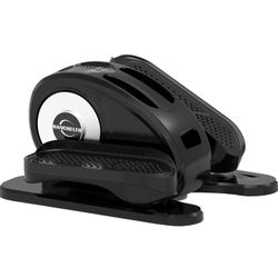 Hanghelth Under Desk Ellipitical Machine,Electric Mini Seated Elliptical Training Machine,with Resistance Band,Mat,Remote Controller for Seniors