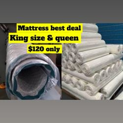 Brand new roll mattress king size and queen $120 only  I have many available  If you buy more than 5 $100 each  773-524-1738