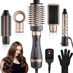 Hair Tool with 5 Attachments