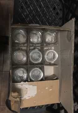 Clear jars