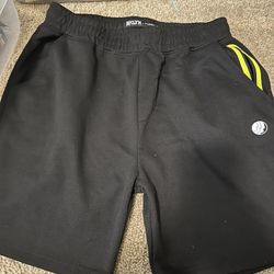 Men’s Medium Black Sweat Shorts 