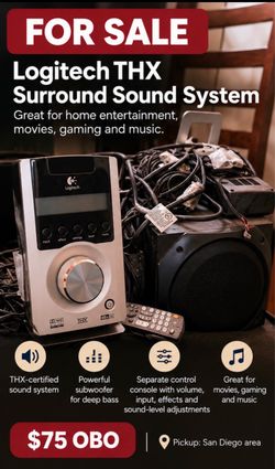 Logitech THX Surround Sound System