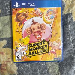 PS4 & PS5 Super Monkey ball banana blitz 