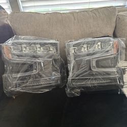 2019-2022 Silverado LED Headlights With Projectors 