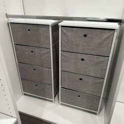 SET OF 2 Storage Drawers