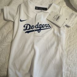 Original Dodger Baby Jersey Onsie 