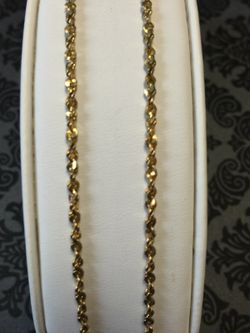 Chain NOT REAL GOLD 9 inch