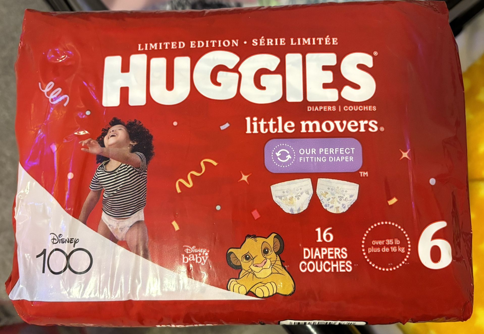 Size 6 Huggies Diapers